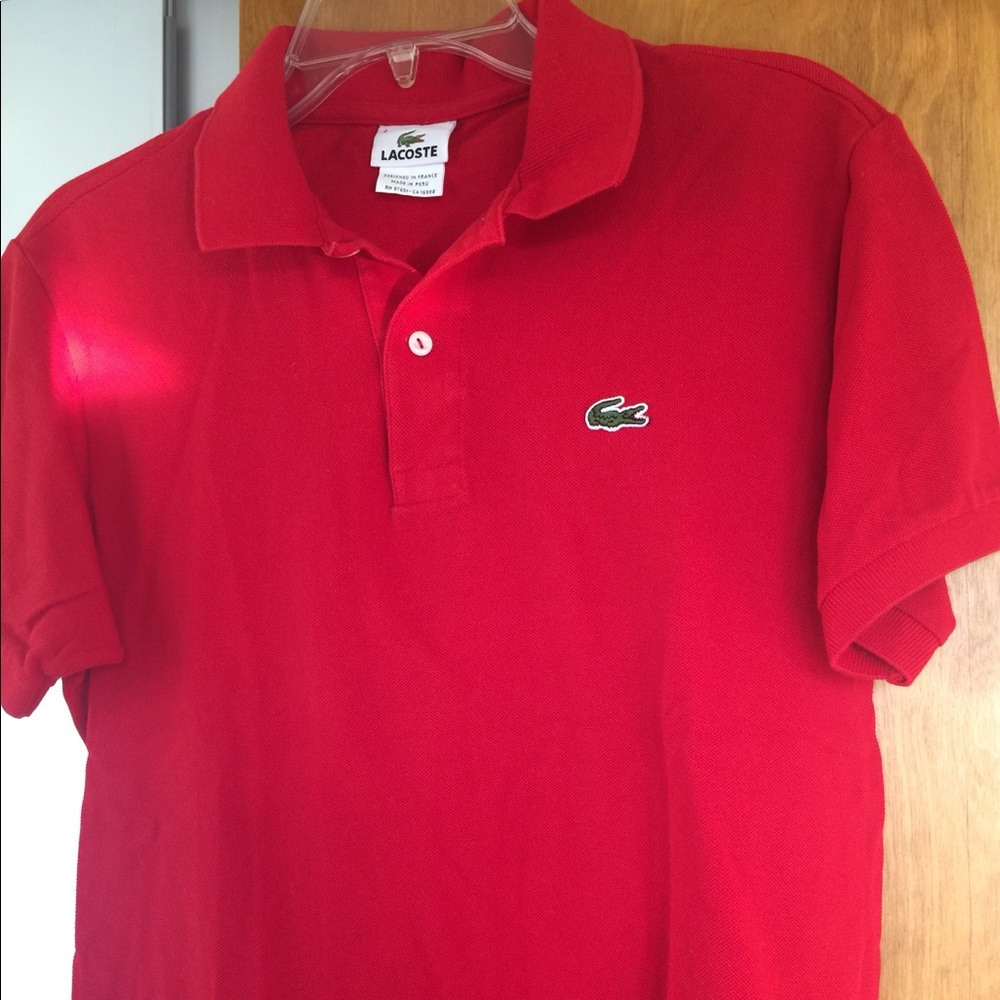 💝DONATED💝LACOSTE TOP sz 4 - Picture 1 of 4